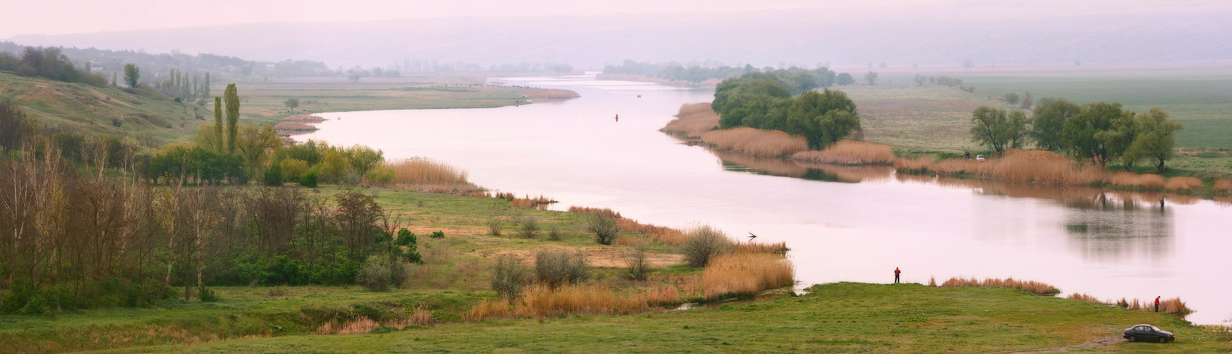 Mai Morgen auf der Südlichen Bug