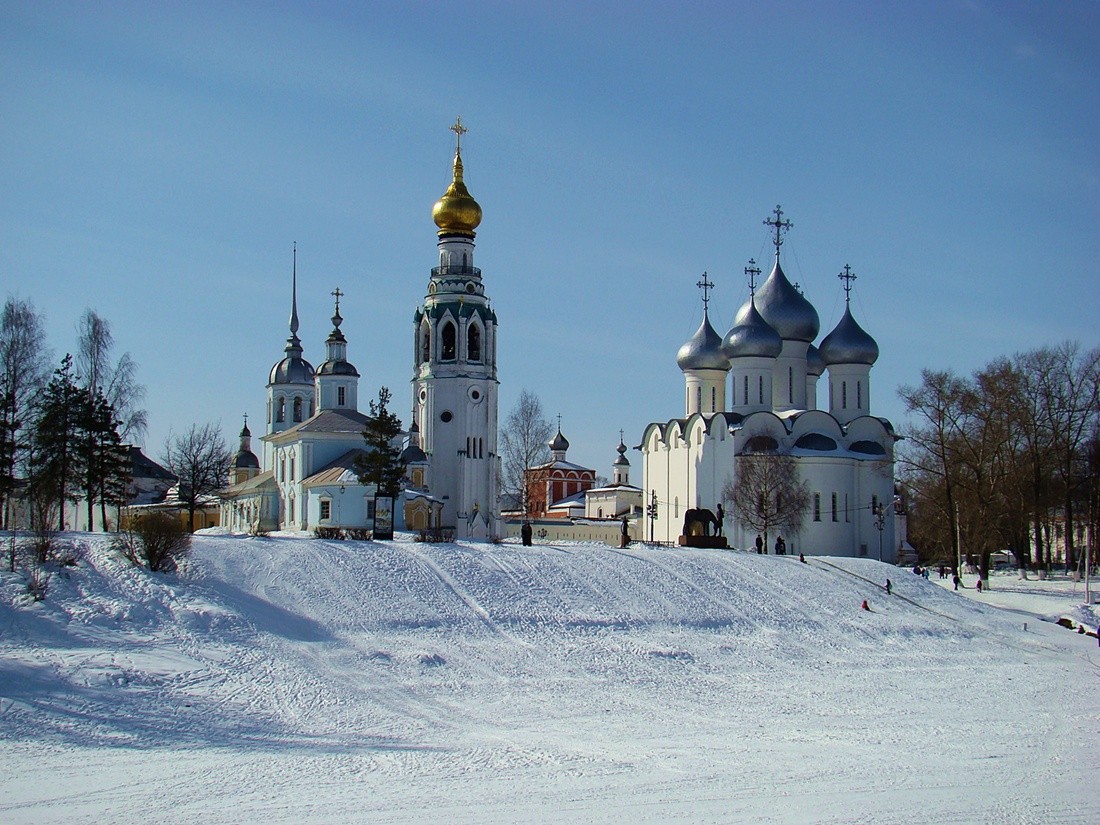 Das Ensemble des Kreml Vologda