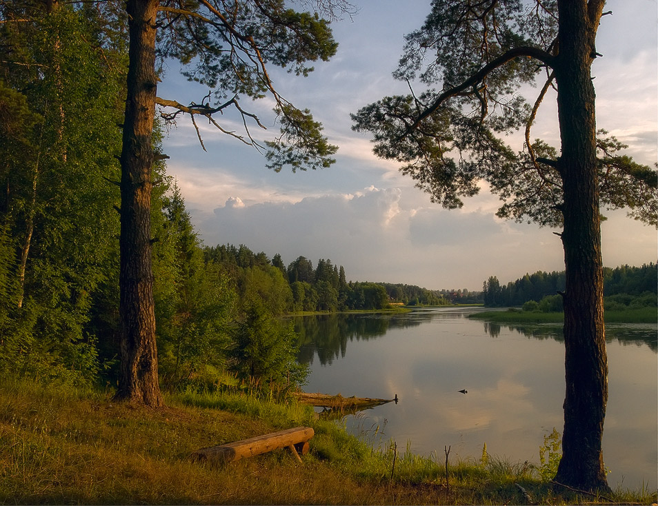 Paints ausgehenden Sonnenuntergang