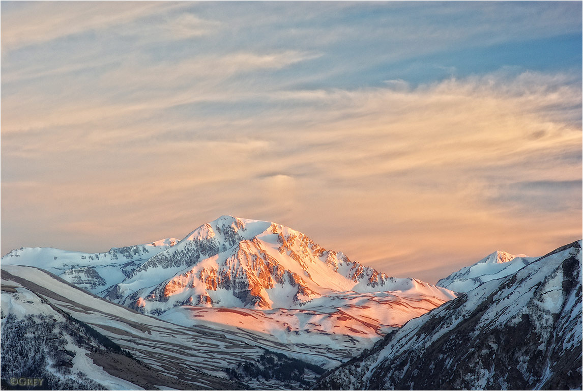 Schöne Oshten. Sunset.