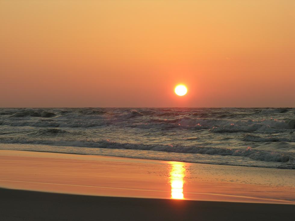 Sonnenuntergang an der Ostsee