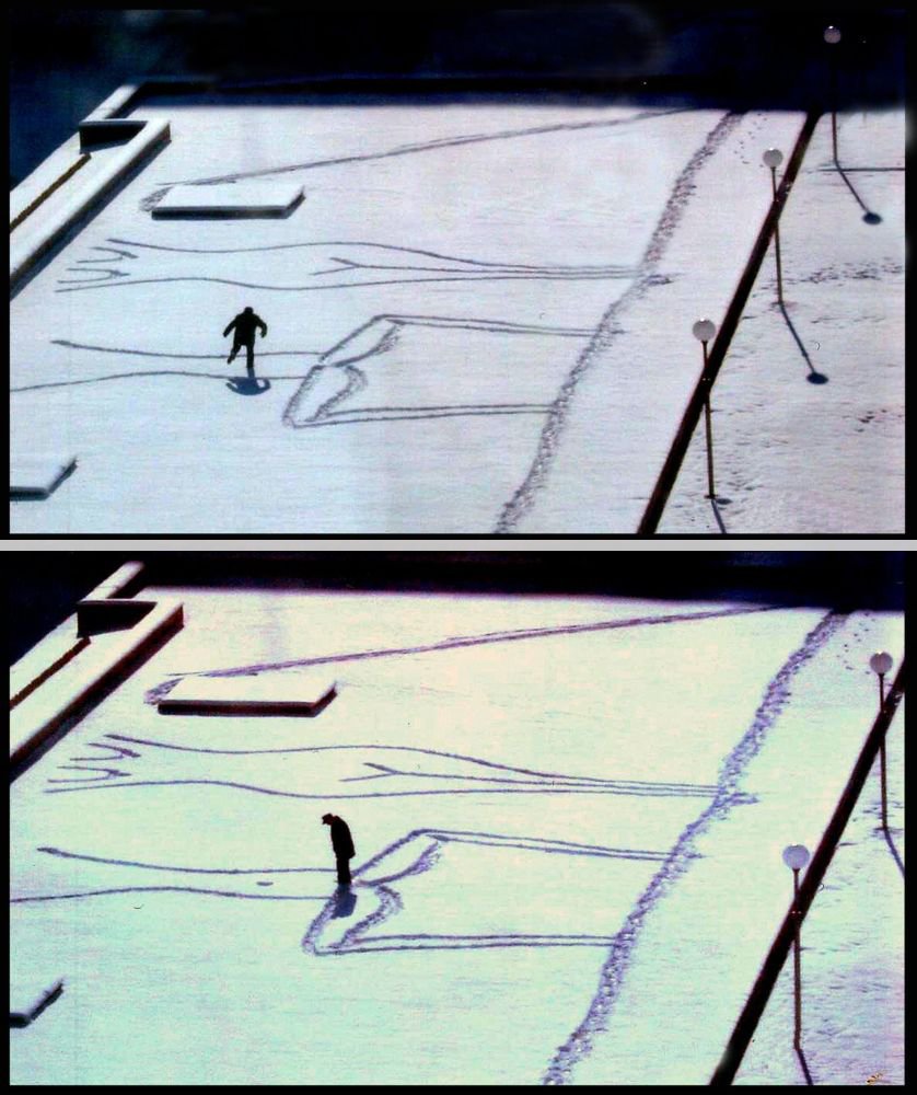 stehen auf der Stelle! 1-2!