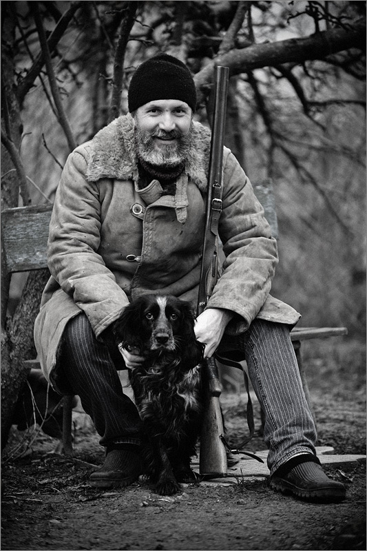 Portrait eines Hundes