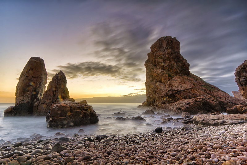 Die Sonne zu sehen ...