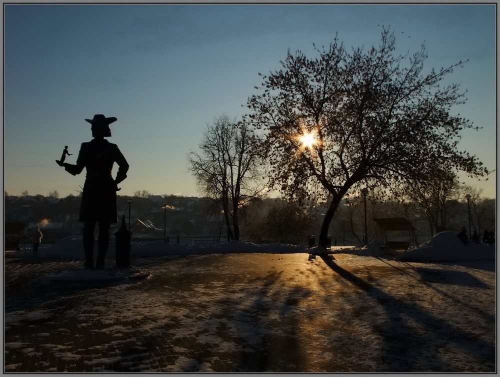 Gulliver in Lilliput