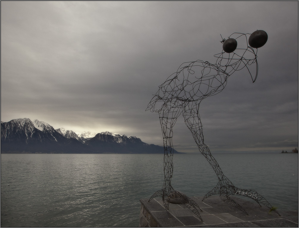 Über Mountain Lake ... und ........