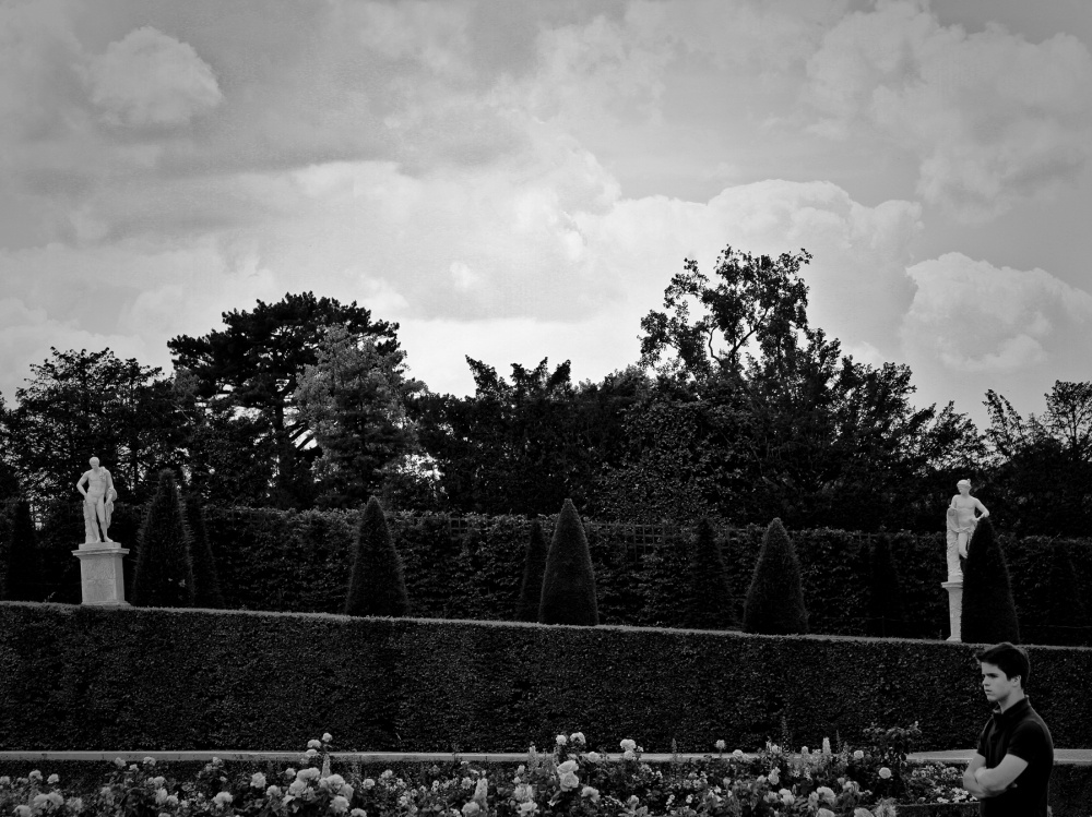 sie sind auf dem Boden