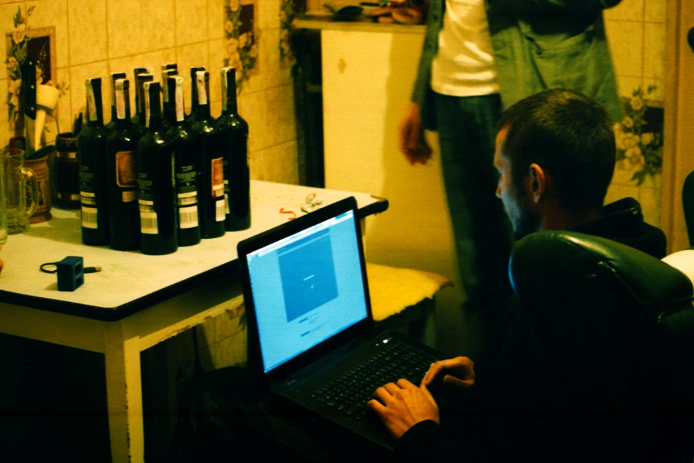 "Ich habe eine Schachtel Hafen!"