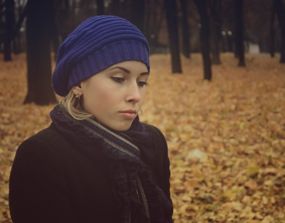 Herbst Blick auf ...