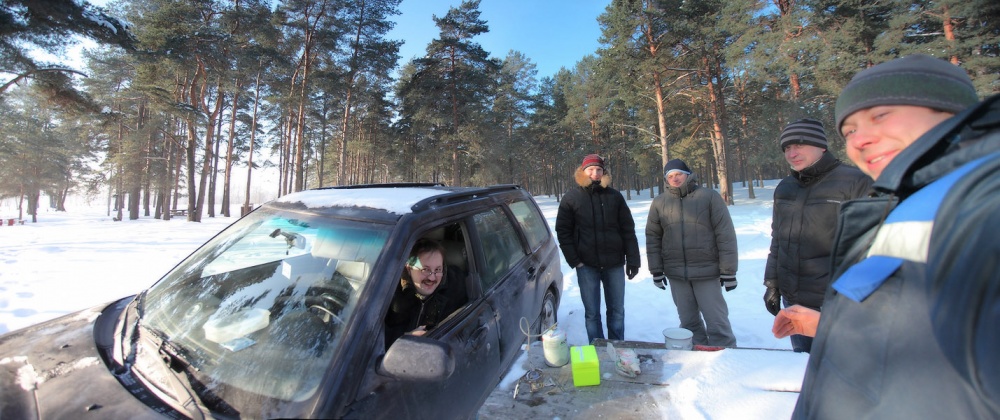 Die Februar-Besuch in der Viliyu