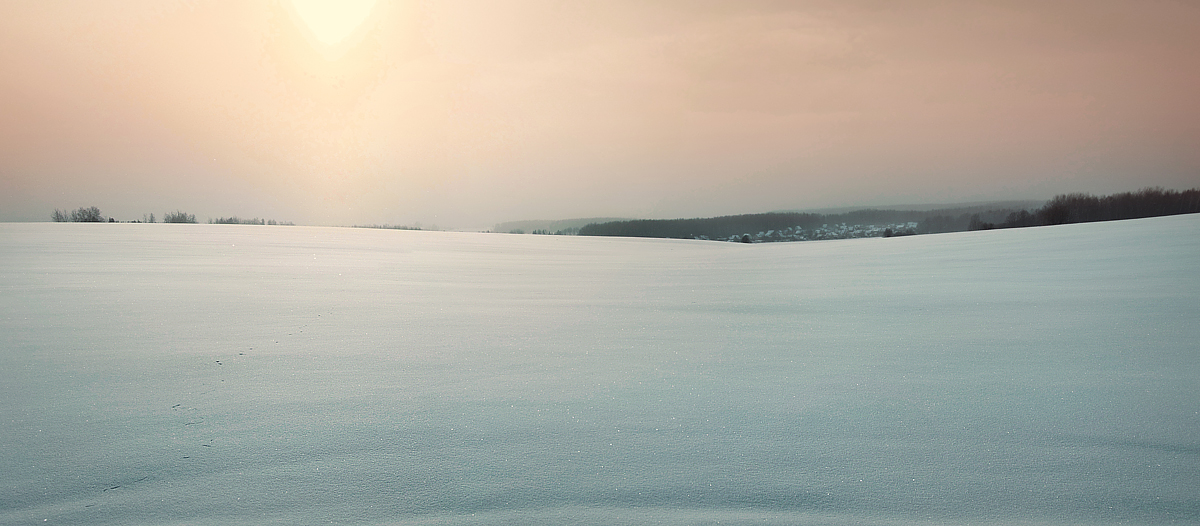 Schnee und Sonne - ein wunderschöner Tag ...