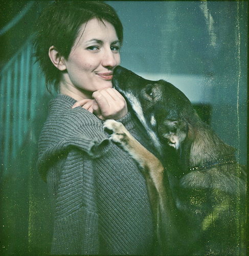 Lera und "random" Hund