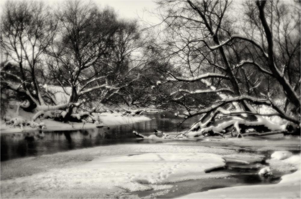 Winter-Fluss