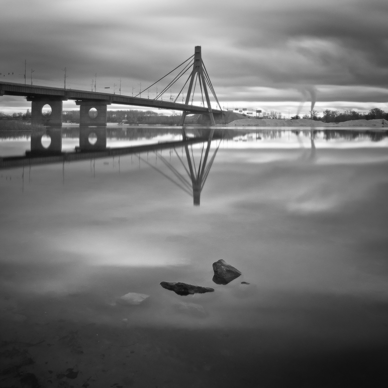 Moskau Brücke, Dämmerung ...