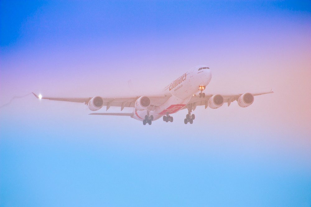 Ein schöner Landung