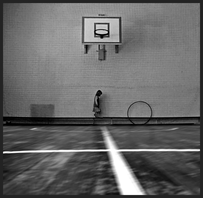 walkings along the edge