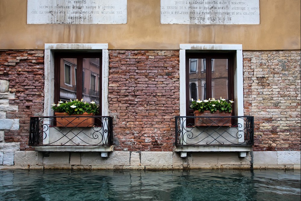 Und von unserem Fenster ...