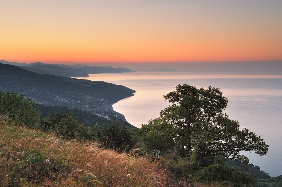 Pered voshodom solntsa.