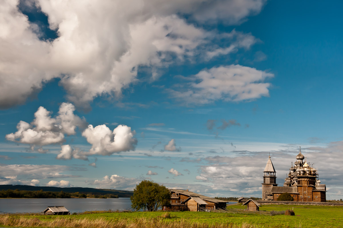 Unter dem blauen Himmel ...