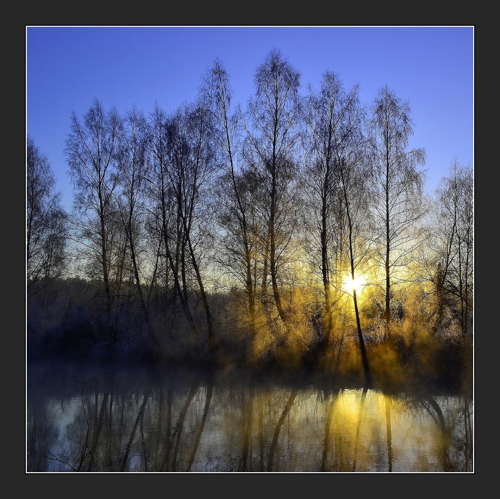 Morgen auf dem Fluss