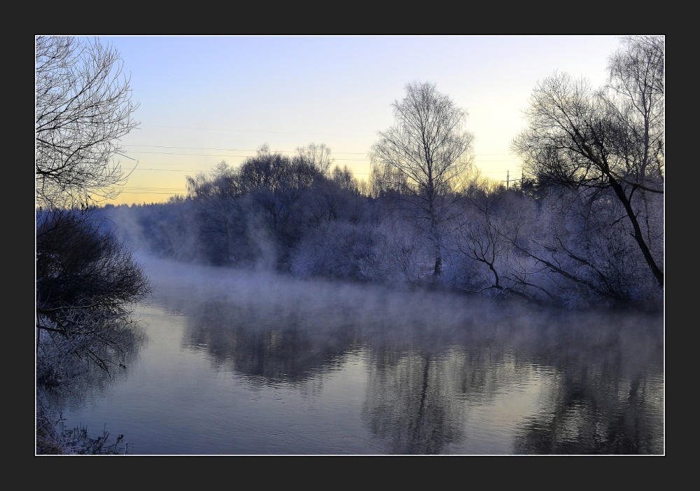 Morgen auf dem Fluss # 2