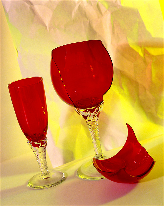 Studieren *** mit roter Brille.