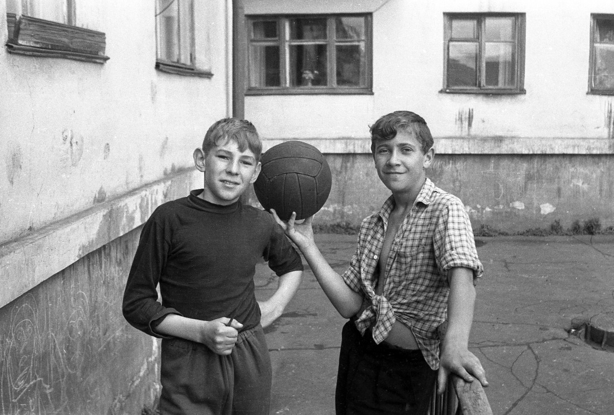 die Jungs von unserem Hof ​​...