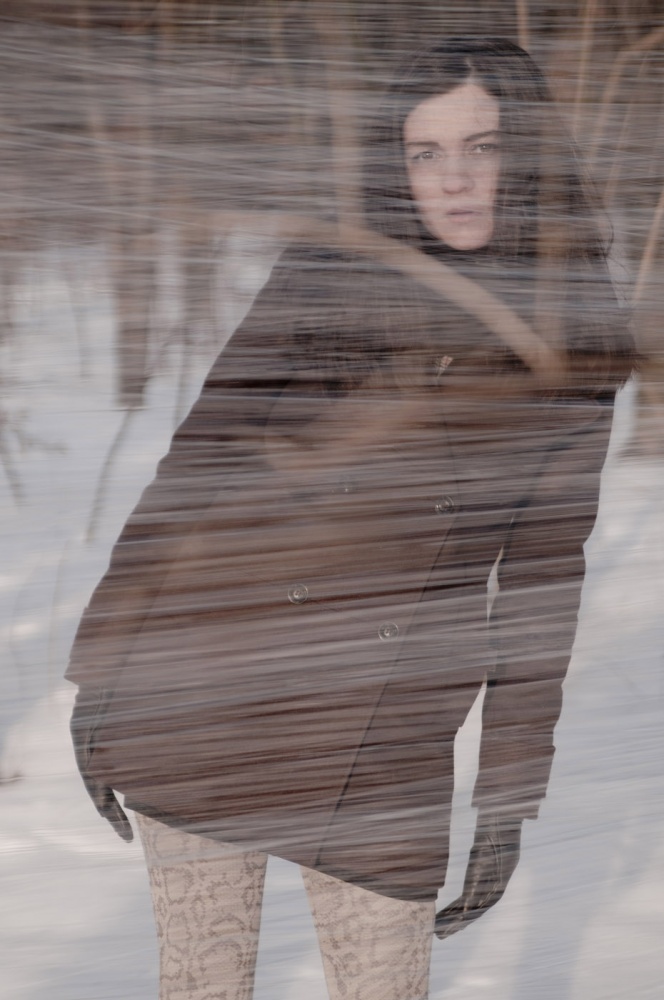 hinter einem Schleier ...