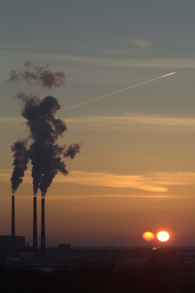 ein schöner Sonnenuntergang ...