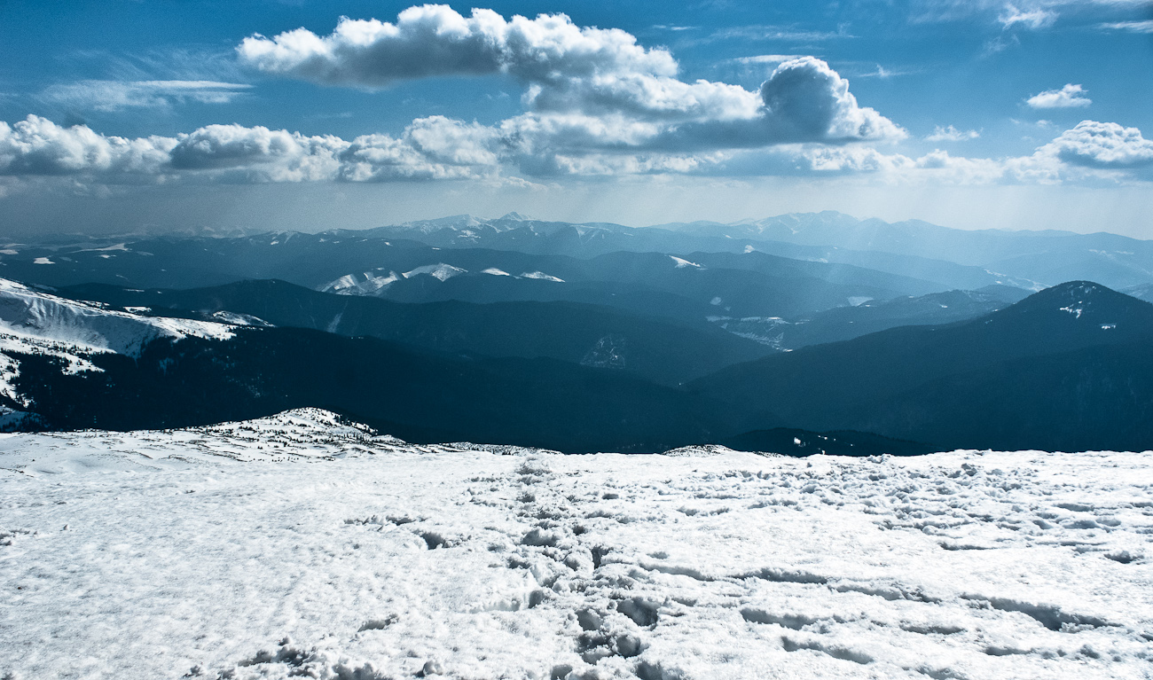 Der Blick vom höchsten Punkt der Ukraine