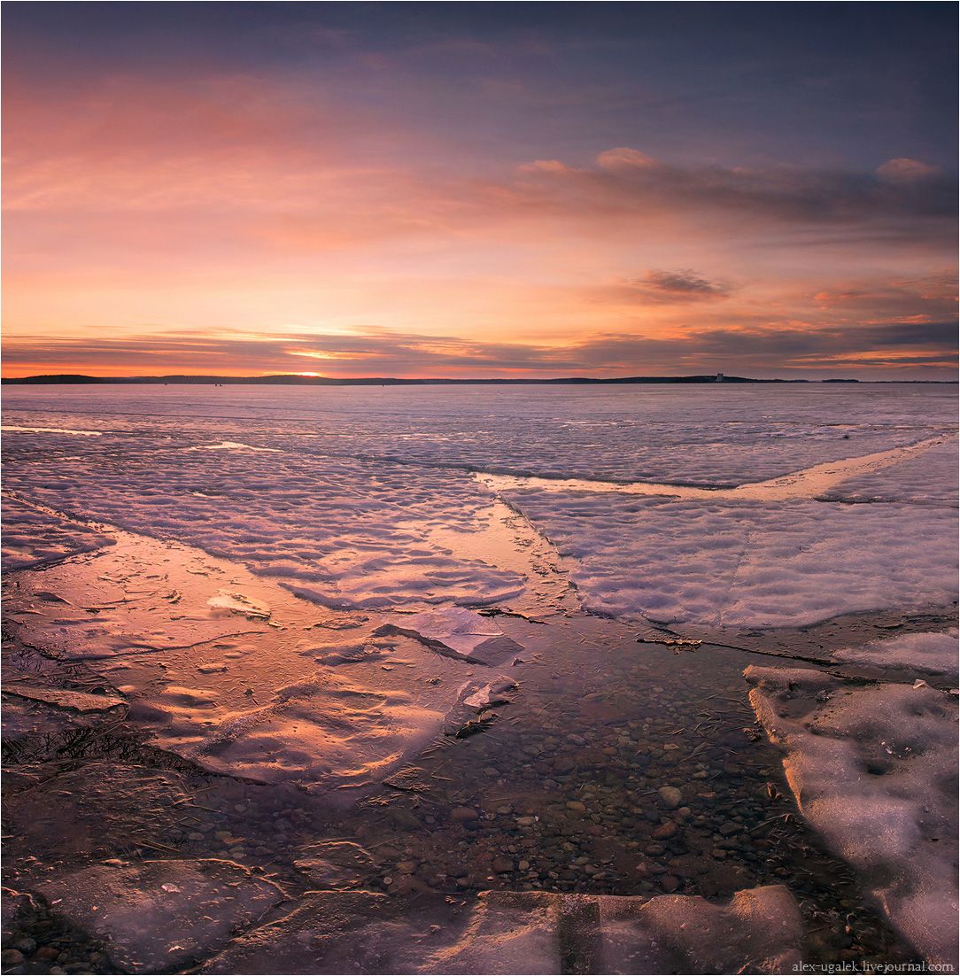 Als das Eis schmilzt ..................