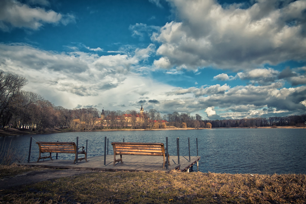 C Aussicht auf die Burg
