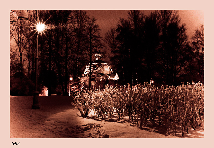 Winter-Weg. Fortsetzung