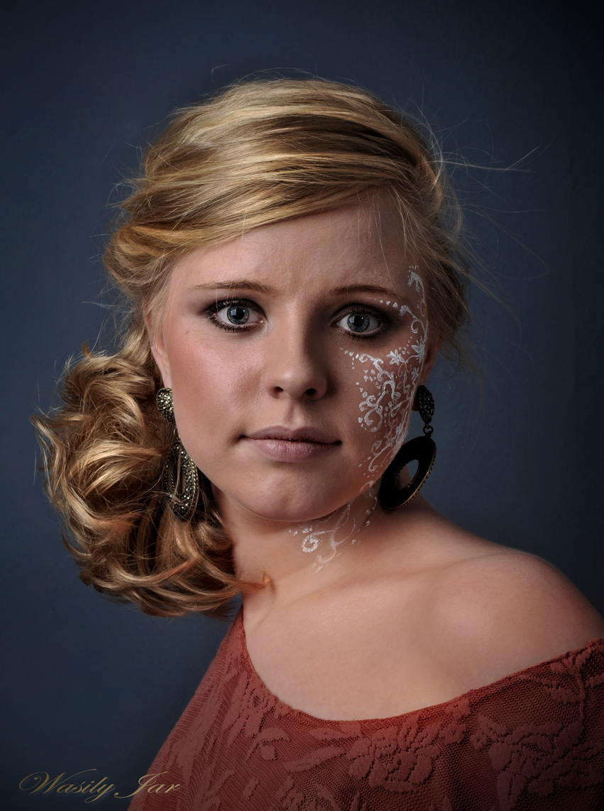 Das Mädchen mit dem Bild ..