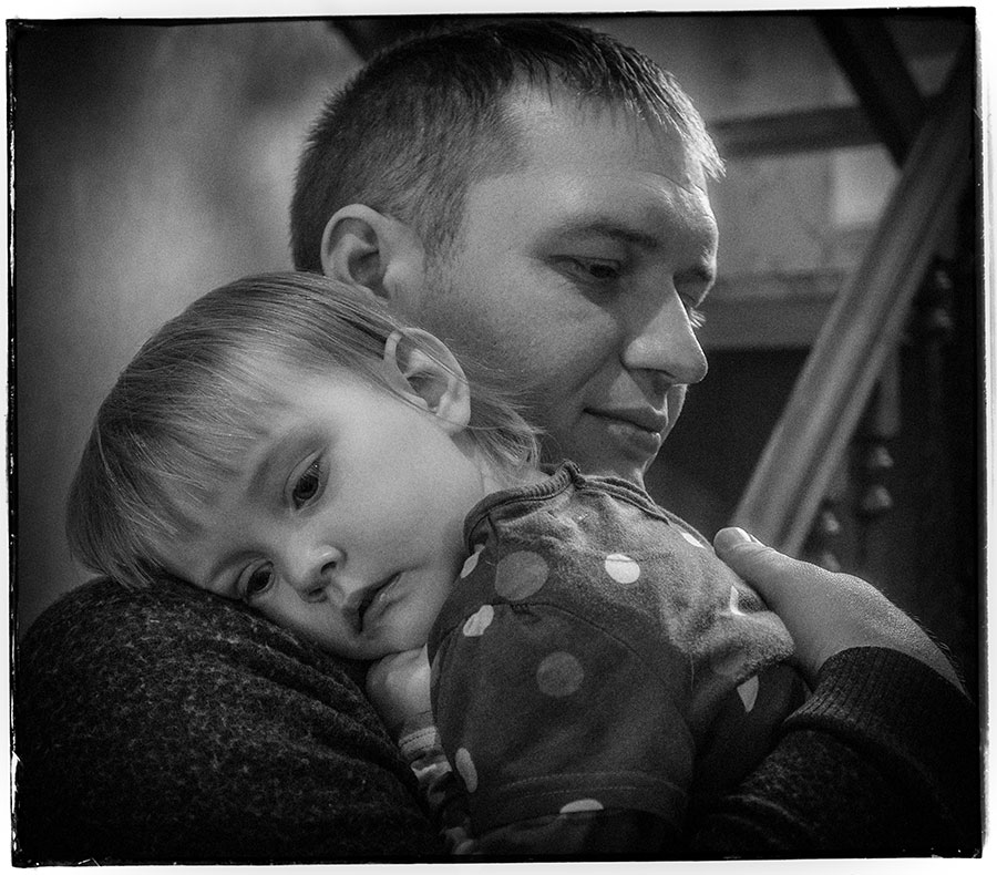 Über ihre Tochter und Vater