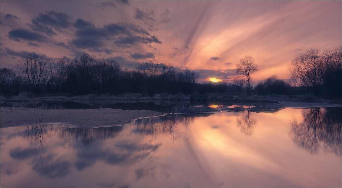 Abend an der Beresina .................