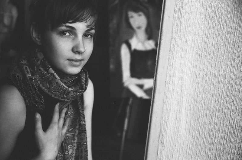 Daria. Porträt von einem Porträt