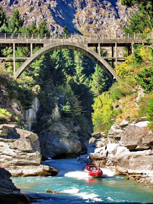 Ektrim Shotover Fluss