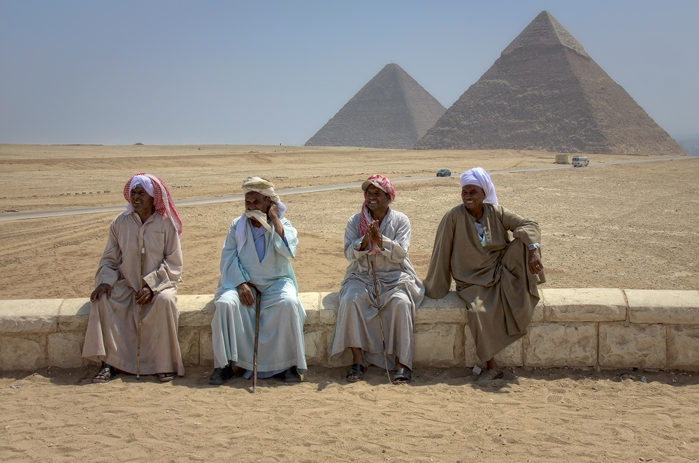 alles ist ruhig in Ägypten