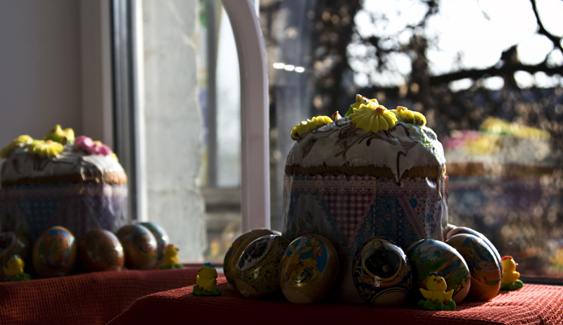 Stadt, Reflexionen, Ostern ...