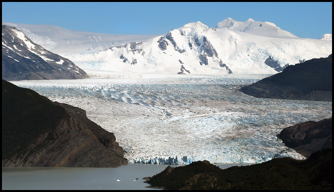 Ice Field Patagonien.