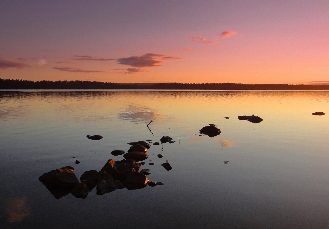Onega Sonnenuntergänge