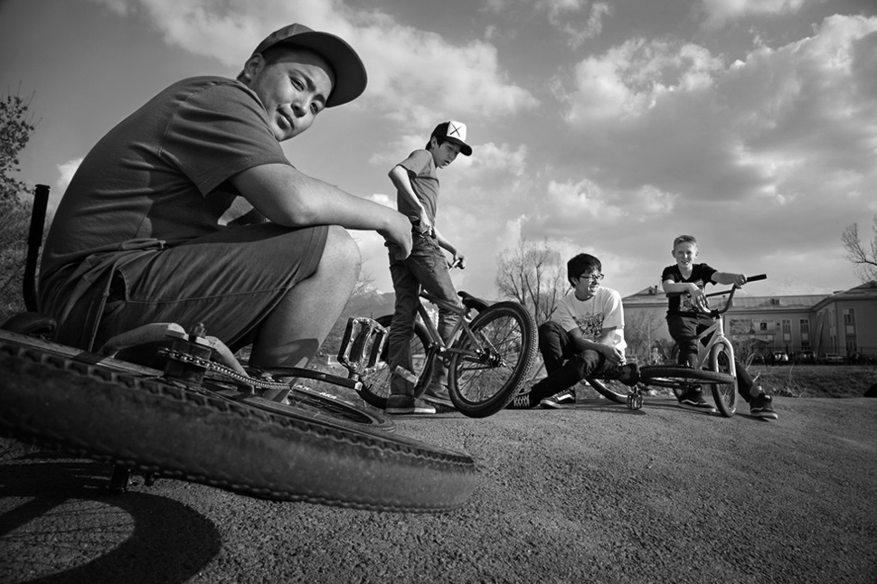 Freerider, junge Extremisten von unserem Hof ​​...