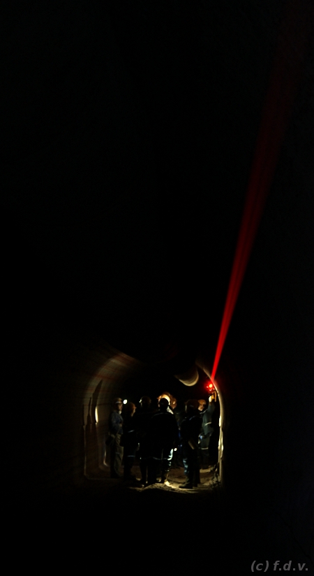 Dann schneiden Sylvinit