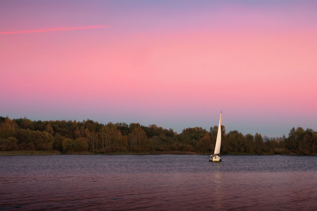 Über den Minsker Meer.