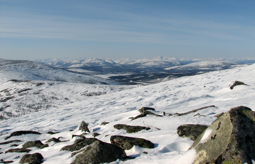 In den Eis Garten Steine