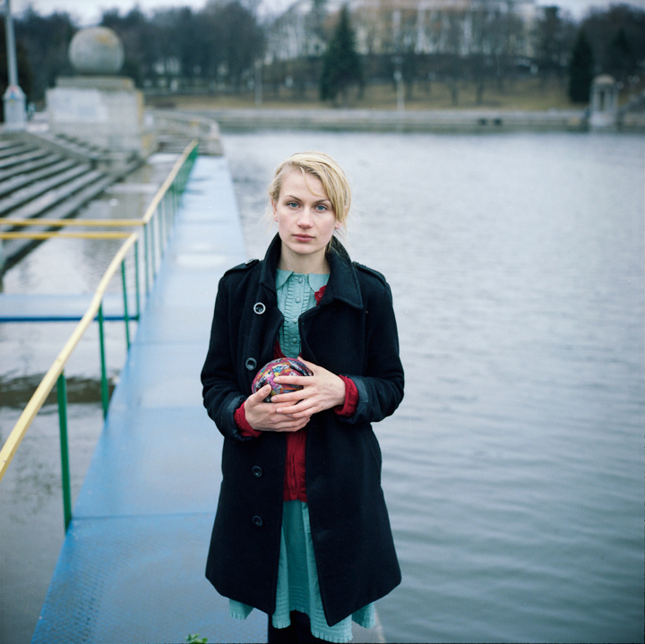 Les (Porträt mit Schal)