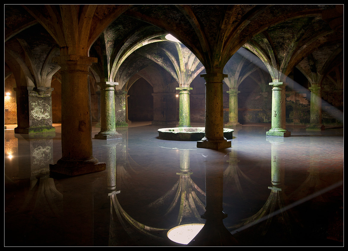 Die portugiesische Zisterne.