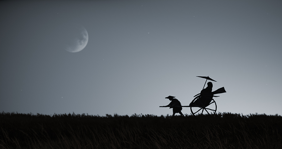 Haiku über den Mond