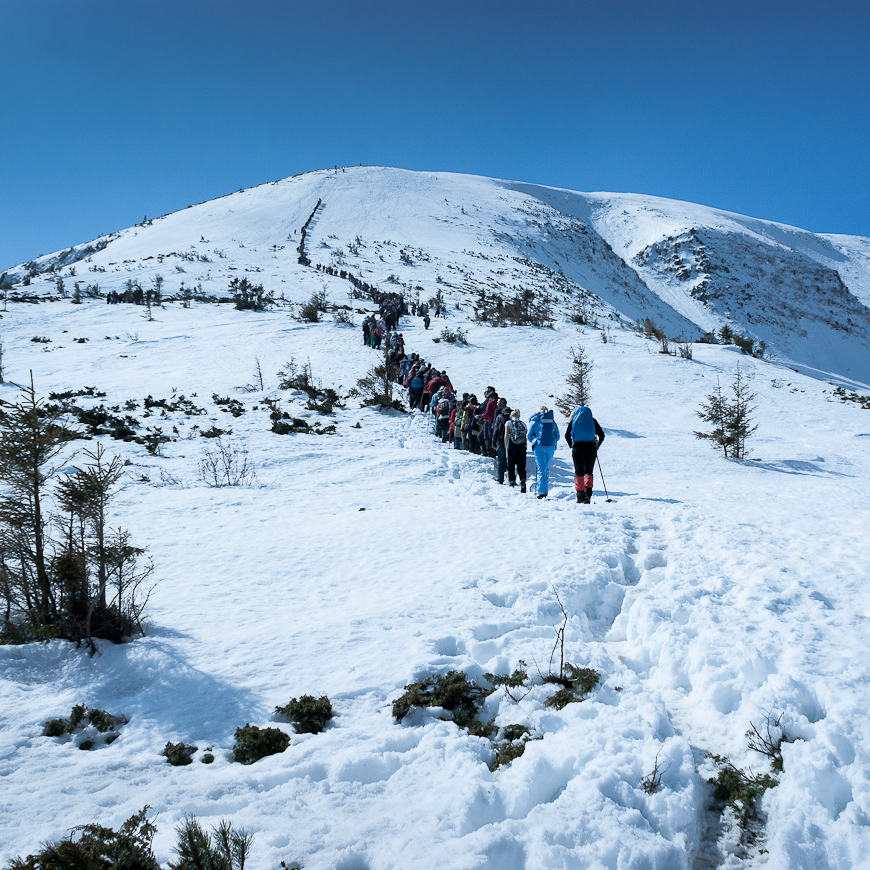 Die Besteigung des Kleinen Goverlu